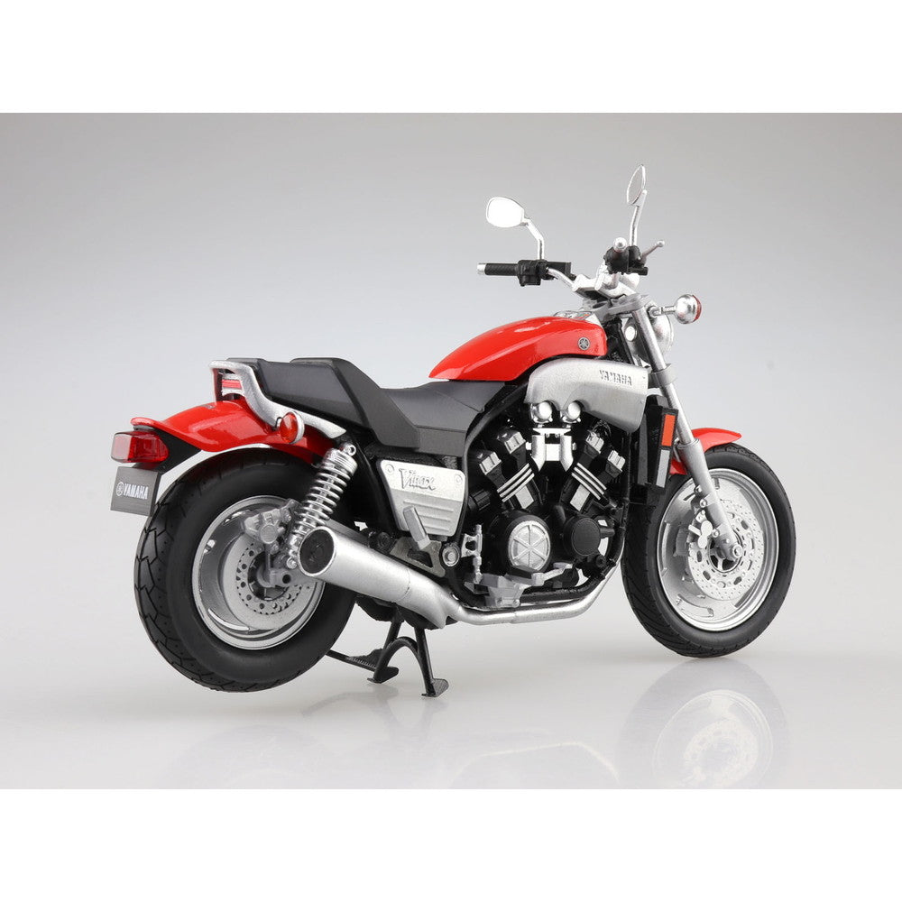 【中古即納】[MDL] 1/12 完成品バイク Yamaha Vmax ファイアーレッド 完成品 ミニカー(111871) スカイネット(アオシマ)(20240830)