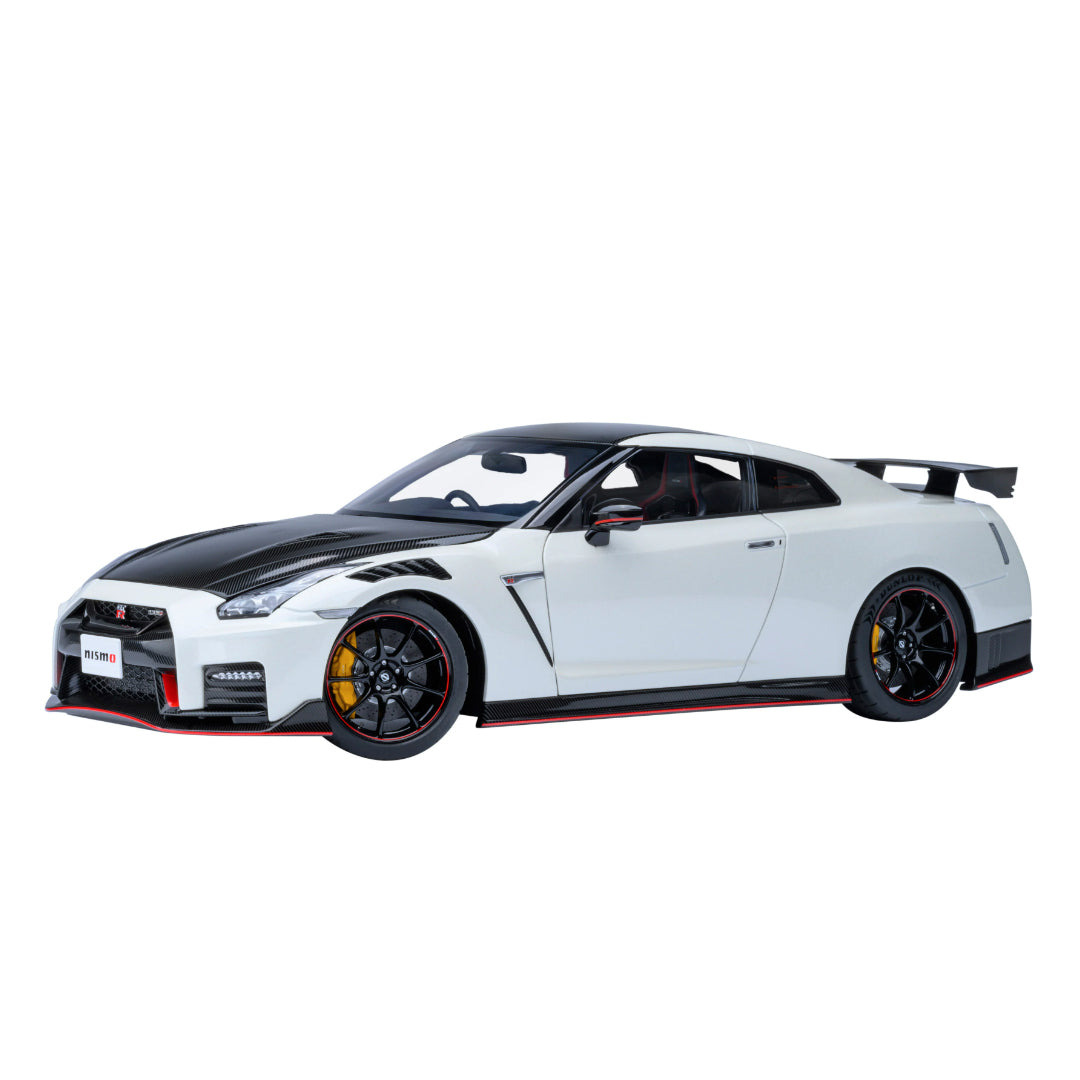 【中古即納】[MDL] オートアート・コンポジットダイキャストモデル 1/18 日産 GT-R(R35) ニスモ スペシャルエディション(ブリリアントホワイトパール) 完成品 ミニカー(77501) AUTOart(オートアート)(20240703)