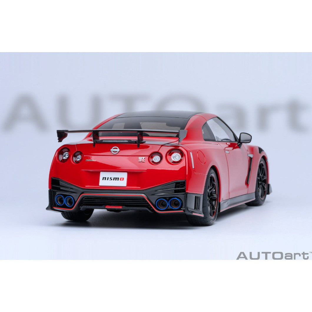 【新品即納】[MDL] オートアート・コンポジットダイキャストモデル 1/18 日産 GT-R(R35) ニスモ スペシャルエディション(バイブラントレッド) 完成品 ミニカー(77502) AUTOart(オートアート) (20240630)