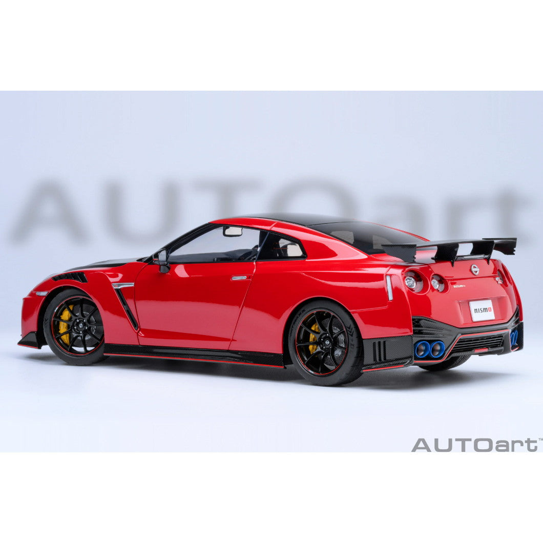 【新品即納】[MDL] オートアート・コンポジットダイキャストモデル 1/18 日産 GT-R(R35) ニスモ スペシャルエディション(バイブラントレッド) 完成品 ミニカー(77502) AUTOart(オートアート) (20240630)