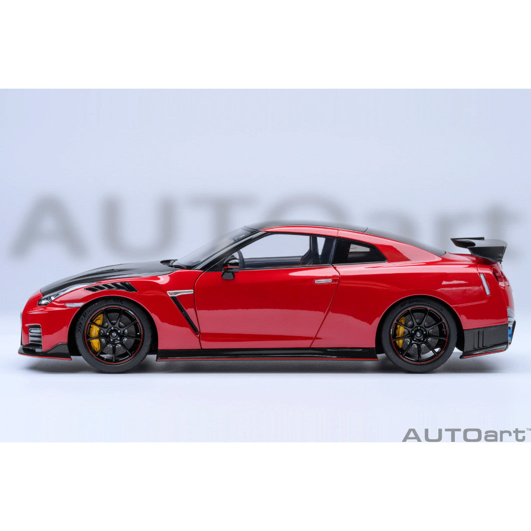 【新品即納】[MDL] オートアート・コンポジットダイキャストモデル 1/18 日産 GT-R(R35) ニスモ スペシャルエディション(バイブラントレッド) 完成品 ミニカー(77502) AUTOart(オートアート) (20240630)