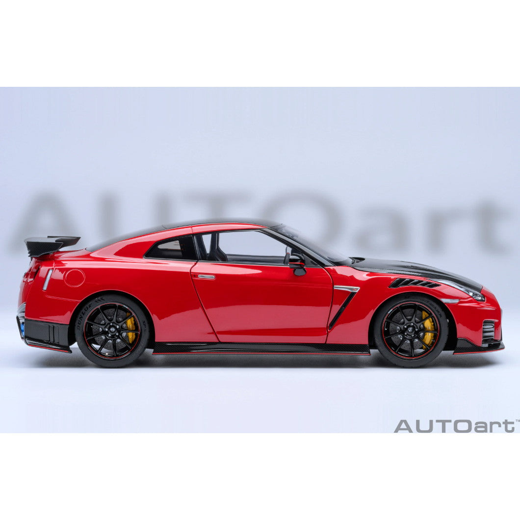 【新品即納】[MDL] オートアート・コンポジットダイキャストモデル 1/18 日産 GT-R(R35) ニスモ スペシャルエディション(バイブラントレッド) 完成品 ミニカー(77502) AUTOart(オートアート) (20240630)