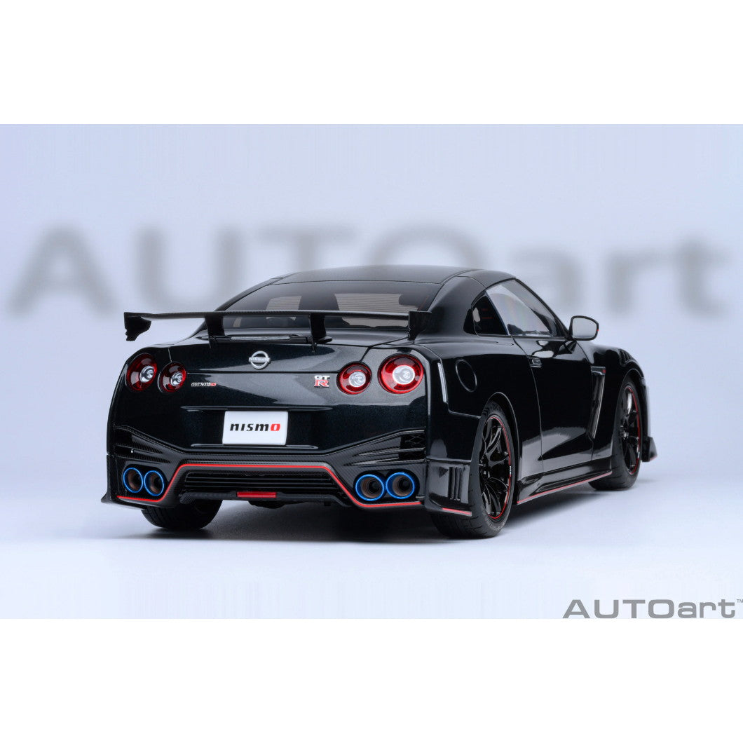 【新品即納】[MDL] オートアート・コンポジットダイキャストモデル 1/18 日産 GT-R(R35) ニスモ スペシャルエディション(メテオフレークブラックパール) 完成品 ミニカー(77504) AUTOart(オートアート) (20240630)