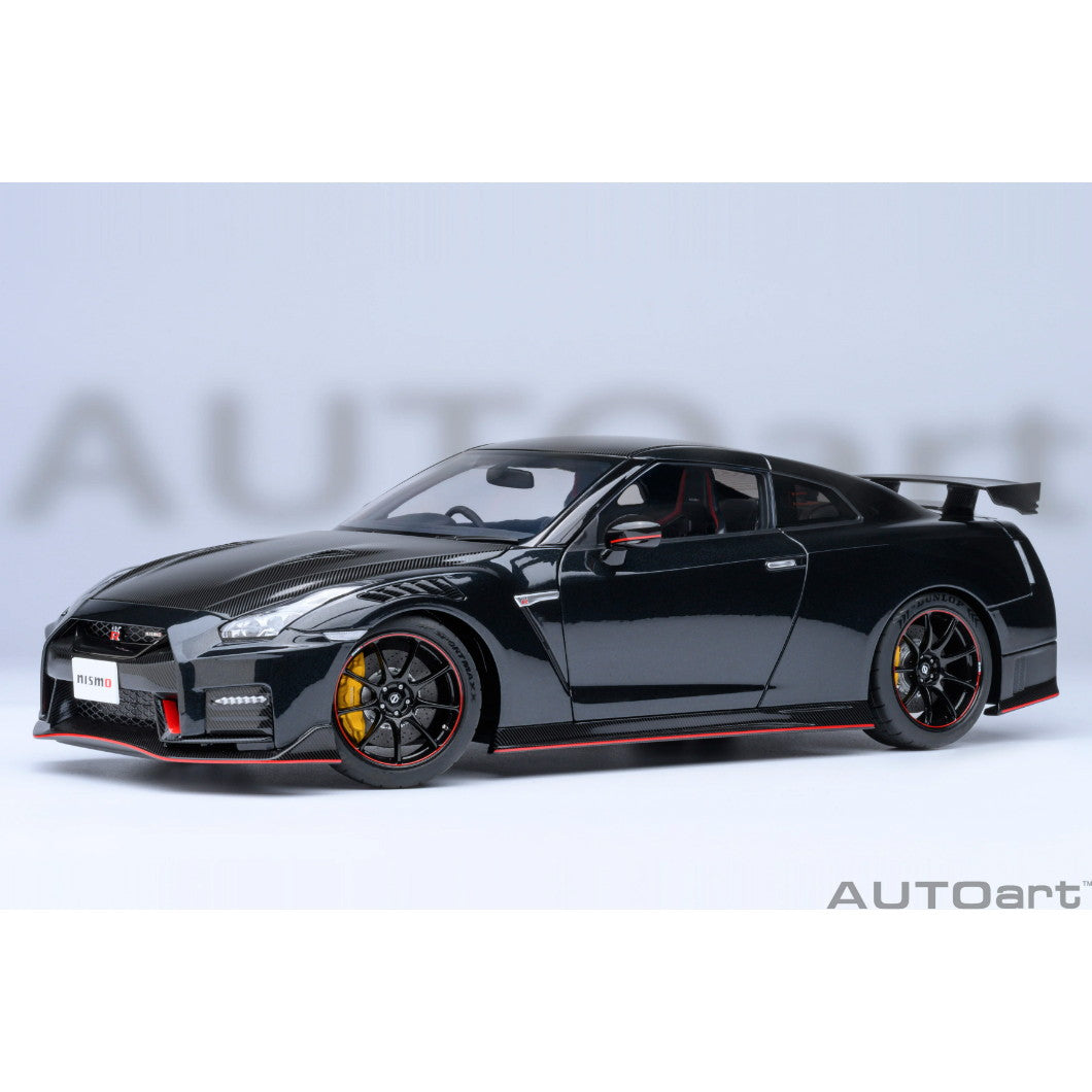 【新品即納】[MDL] オートアート・コンポジットダイキャストモデル 1/18 日産 GT-R(R35) ニスモ スペシャルエディション(メテオフレークブラックパール) 完成品 ミニカー(77504) AUTOart(オートアート) (20240630)