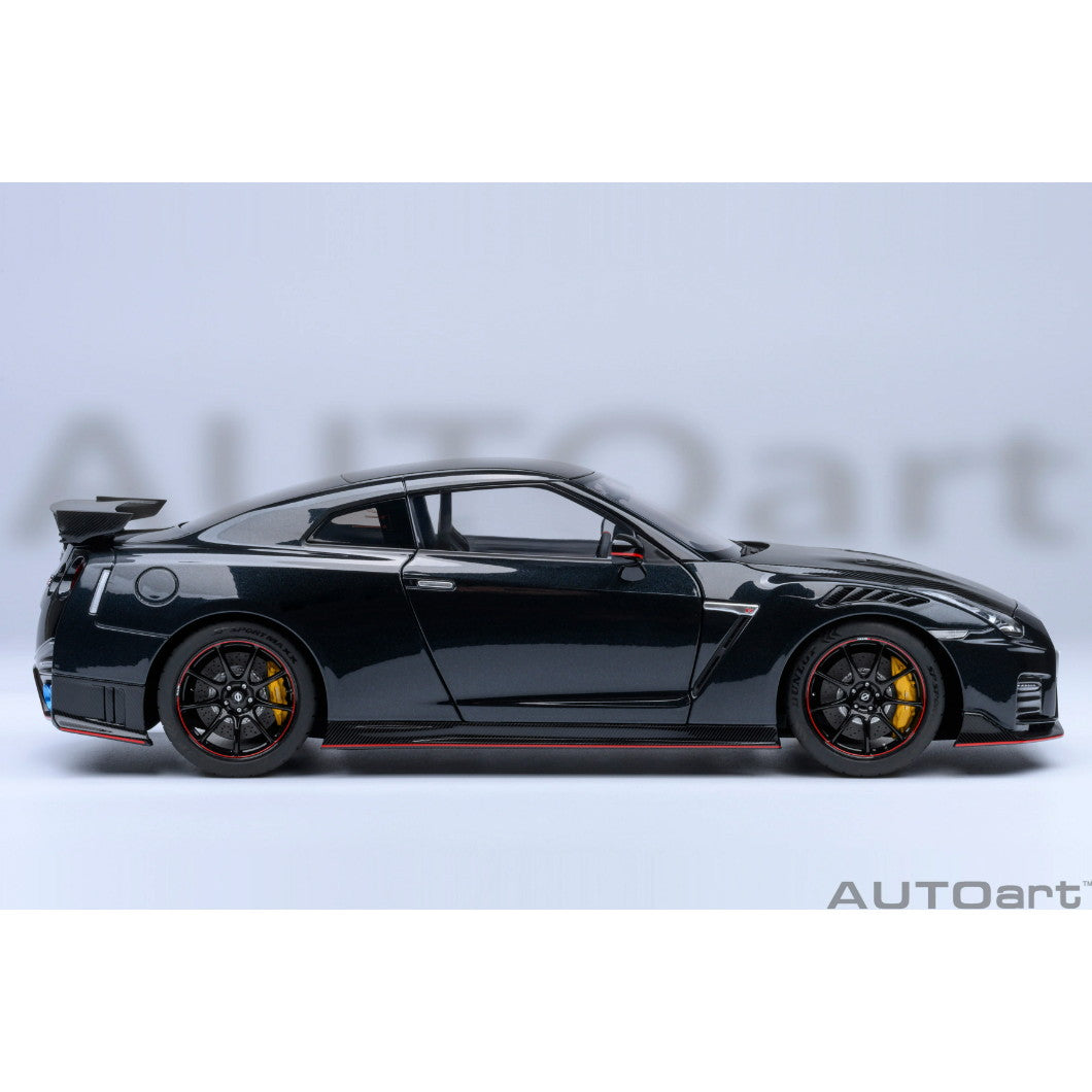 【新品即納】[MDL] オートアート・コンポジットダイキャストモデル 1/18 日産 GT-R(R35) ニスモ スペシャルエディション(メテオフレークブラックパール) 完成品 ミニカー(77504) AUTOart(オートアート) (20240630)