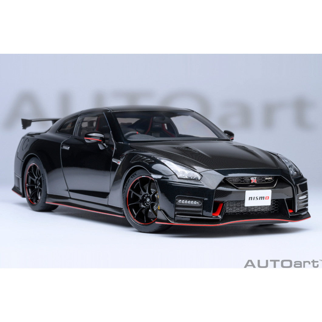 【新品即納】[MDL] オートアート・コンポジットダイキャストモデル 1/18 日産 GT-R(R35) ニスモ スペシャルエディション(メテオフレークブラックパール) 完成品 ミニカー(77504) AUTOart(オートアート) (20240630)