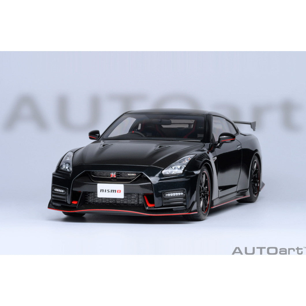 【新品即納】[MDL] オートアート・コンポジットダイキャストモデル 1/18 日産 GT-R(R35) ニスモ スペシャルエディション(メテオフレークブラックパール) 完成品 ミニカー(77504) AUTOart(オートアート) (20240630)