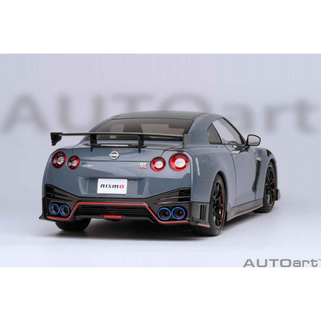 【新品即納】[MDL] オートアート・コンポジットダイキャストモデル 1/18 日産 GT-R(R35) ニスモ スペシャルエディション(NISMOステルスグレー) 完成品 ミニカー(77505) AUTOart(オートアート) (20240630)