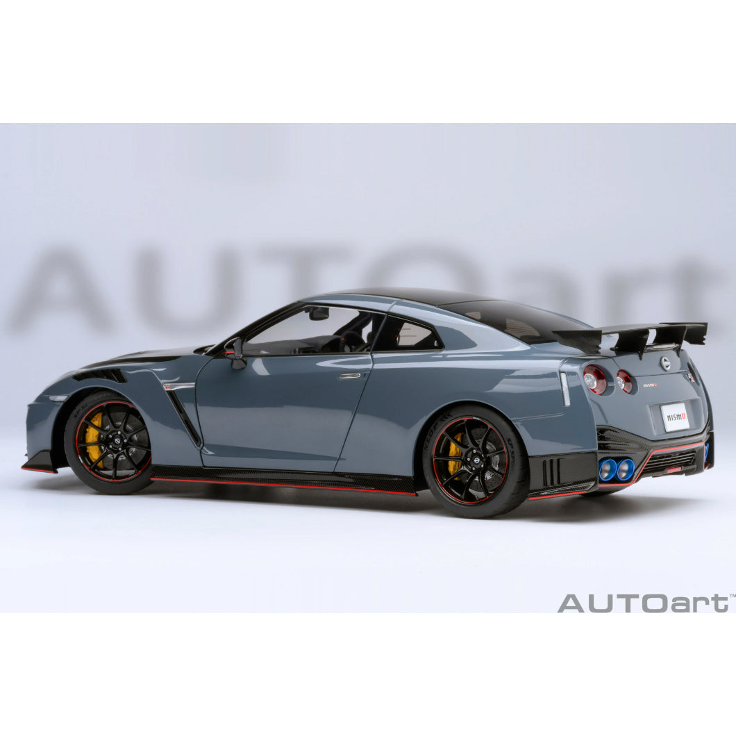 【新品即納】[MDL] オートアート・コンポジットダイキャストモデル 1/18 日産 GT-R(R35) ニスモ スペシャルエディション(NISMOステルスグレー) 完成品 ミニカー(77505) AUTOart(オートアート) (20240630)