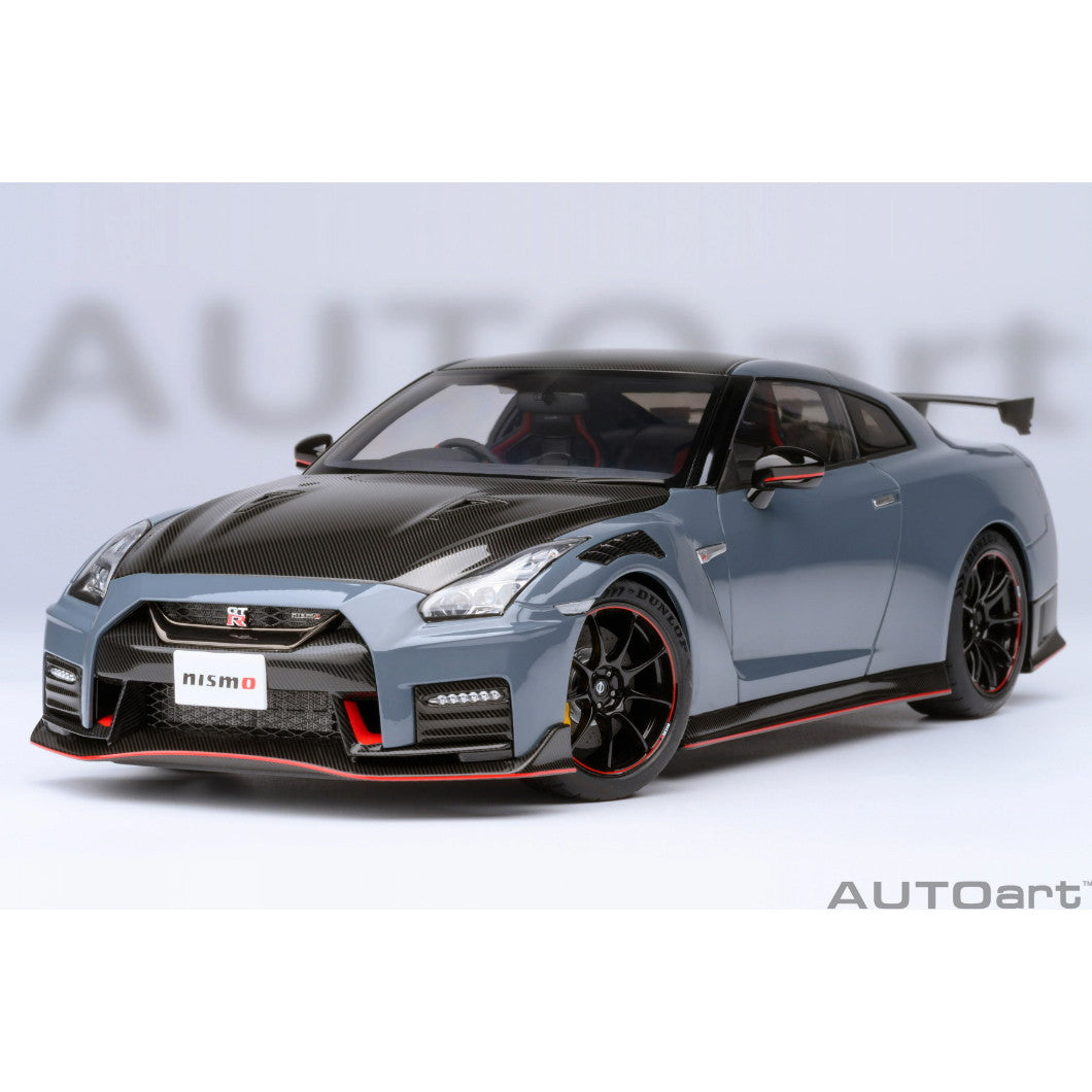 【新品即納】[MDL] オートアート・コンポジットダイキャストモデル 1/18 日産 GT-R(R35) ニスモ スペシャルエディション(NISMOステルスグレー) 完成品 ミニカー(77505) AUTOart(オートアート) (20240630)