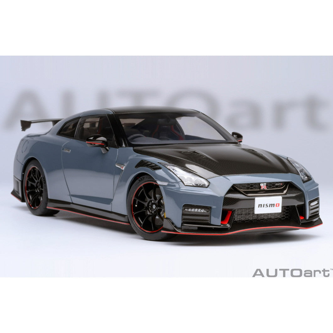 【新品即納】[MDL] オートアート・コンポジットダイキャストモデル 1/18 日産 GT-R(R35) ニスモ スペシャルエディション(NISMOステルスグレー) 完成品 ミニカー(77505) AUTOart(オートアート) (20240630)