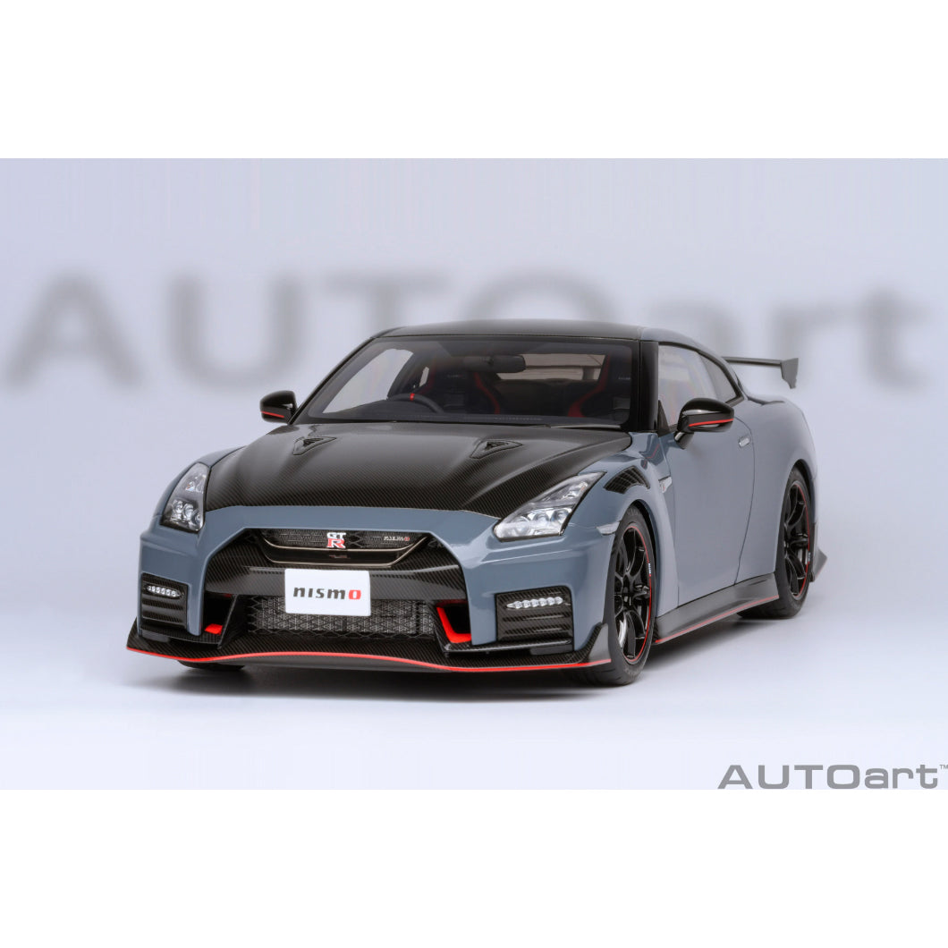 【新品即納】[MDL] オートアート・コンポジットダイキャストモデル 1/18 日産 GT-R(R35) ニスモ スペシャルエディション(NISMOステルスグレー) 完成品 ミニカー(77505) AUTOart(オートアート) (20240630)