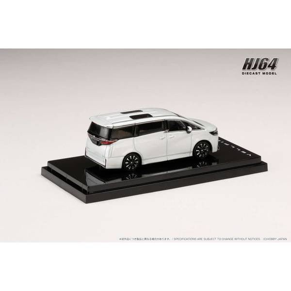 【新品即納】[MDL] 1/64 トヨタ ヴェルファイア エグゼクティブラウンジ プラチナホワイトパールマイカ 完成品 ミニカー(HJ641077AW) ホビージャパン(20240831)