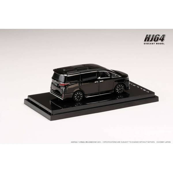 【新品即納】[MDL] 1/64 トヨタ ヴェルファイア エグゼクティブラウンジ ブラック 完成品 ミニカー(HJ641077ABK) ホビージャパン(20240831)