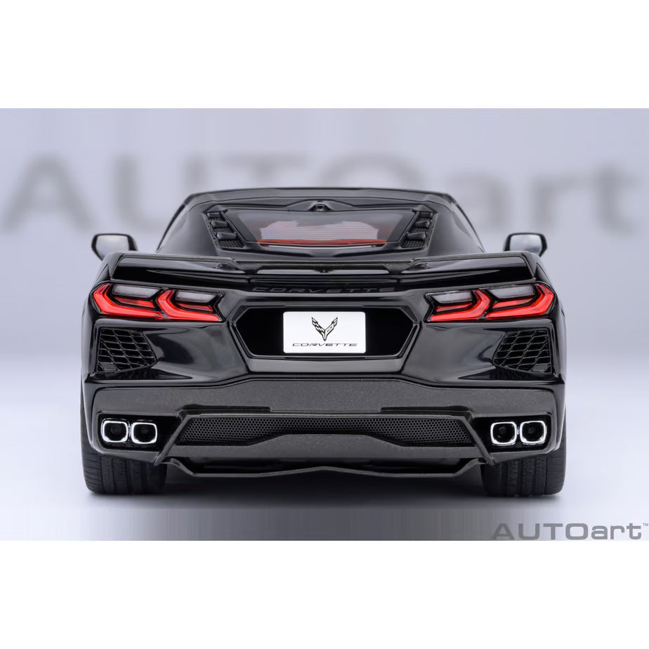 【新品即納】[MDL] オートアート・コンポジットダイキャストモデル 1/18 シボレー コルベット(C8) スティングレイ Z51(ブラック) 完成品 ミニカー(71280) AUTOart(オートアート) (20240731)