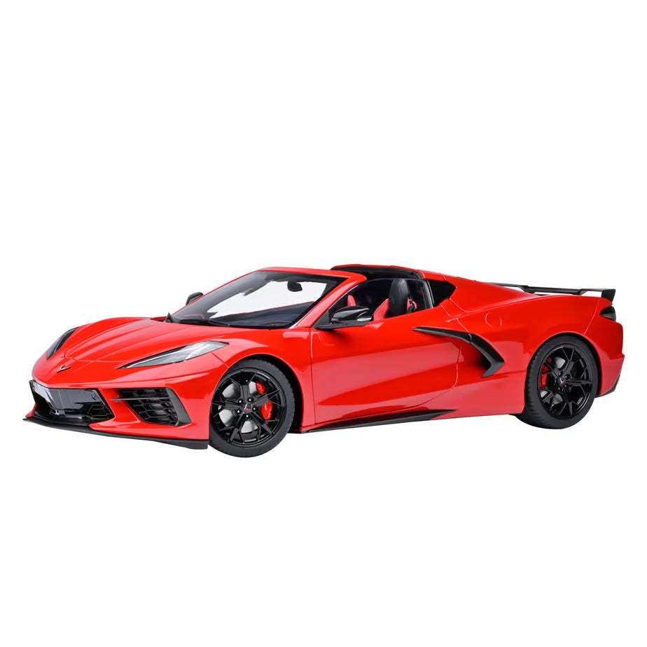 【新品即納】[MDL] オートアート・コンポジットダイキャストモデル 1/18 シボレー コルベット(C8) スティングレイ Z51(レッド) 完成品 ミニカー(71282) AUTOart(オートアート) (20240731)