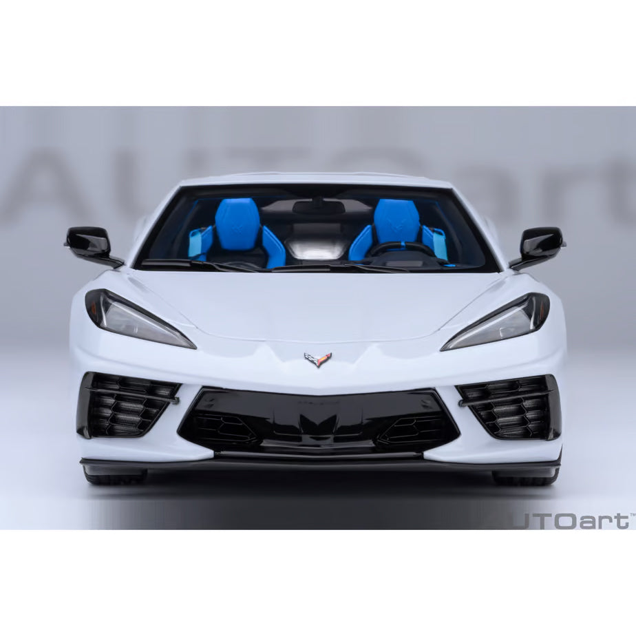 【新品即納】[MDL] オートアート・コンポジットダイキャストモデル 1/18 シボレー コルベット(C8) スティングレイ Z51(グレー・メタリック) 完成品 ミニカー(71284) AUTOart(オートアート) (20240731)