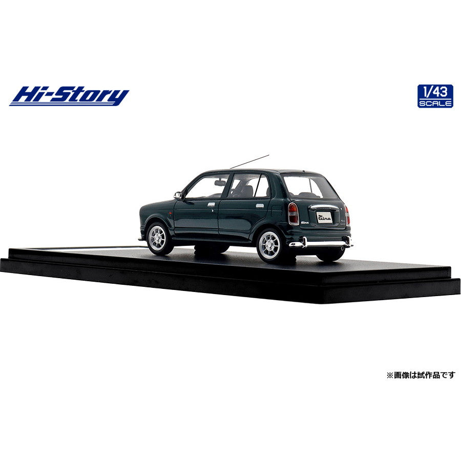 【新品即納】[MDL] Hi-Story(ハイストーリー) 1/43 DAIHATSU Mira Gino(ミラジーノ) 5DOOR(2000) ブリティッシュグリーンマイカ 完成品 ミニカー(HS460GR) インターアライド(20240821)