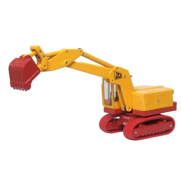 【新品即納】[MDL] 1/76 JCB 7 エクスカベーター 完成品 ミニカー(OX76JCB7001) OXFORD(オックスフォード) (20240731)