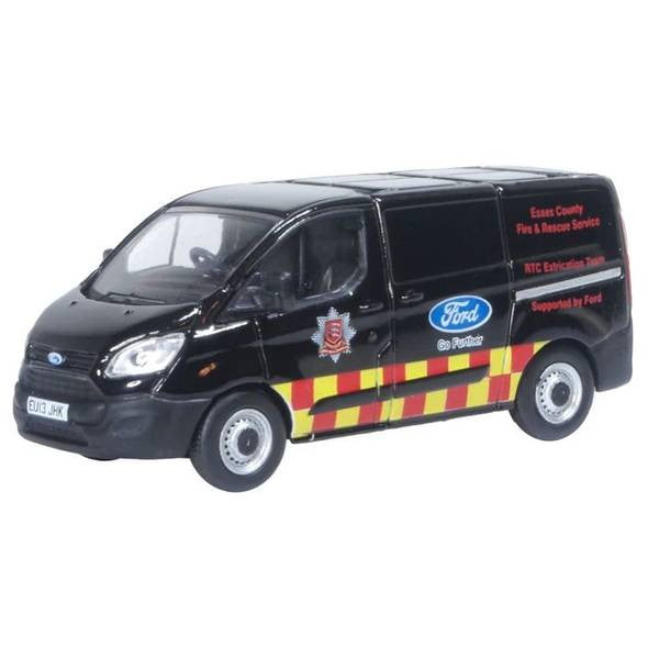 【新品即納】[MDL] 1/76 フォード トランジット カスタム エセックス消防隊 完成品 ミニカー(OX76CUS009) OXFORD(オックスフォード) (20240731)