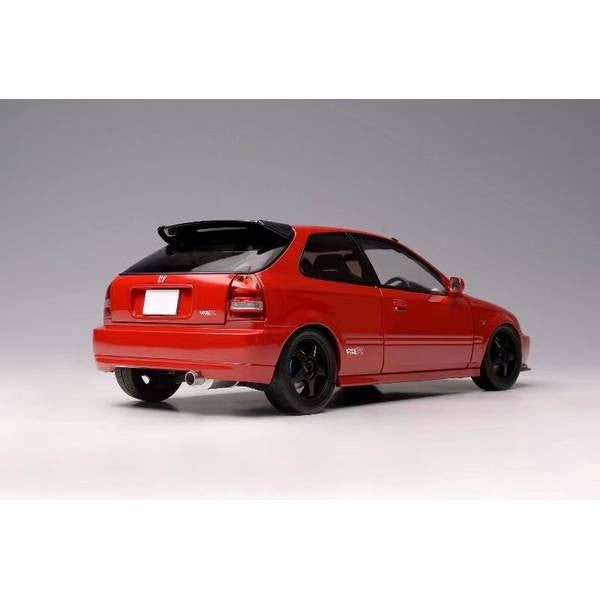 【新品即納】[MDL] 1/18 ホンダ シビック Type R(EK9) レッド 完成品 ミニカー(M85009) MOTORHELIX(モーターヘリックス) (20240731)