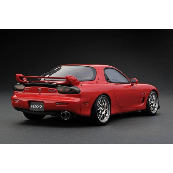 【予約安心出荷】[MDL] 1/18 MAZDA RX-7(FD3S) Spirit R Type A Red 完成品 ミニカー(IG3605) ignition model(イグニッションモデル) (2025年1月)