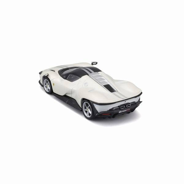 【中古即納】[MDL] 1/43 フェラーリ デイトナ SP3 ホワイト 完成品 ミニカー(18-36914W) BBURAGO(ブラゴ)(20241113)
