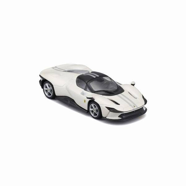 【中古即納】[MDL] 1/43 フェラーリ デイトナ SP3 ホワイト 完成品 ミニカー(18-36914W) BBURAGO(ブラゴ)(20241113)