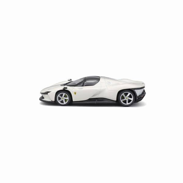 【中古即納】[MDL] 1/43 フェラーリ デイトナ SP3 ホワイト 完成品 ミニカー(18-36914W) BBURAGO(ブラゴ)(20241113)