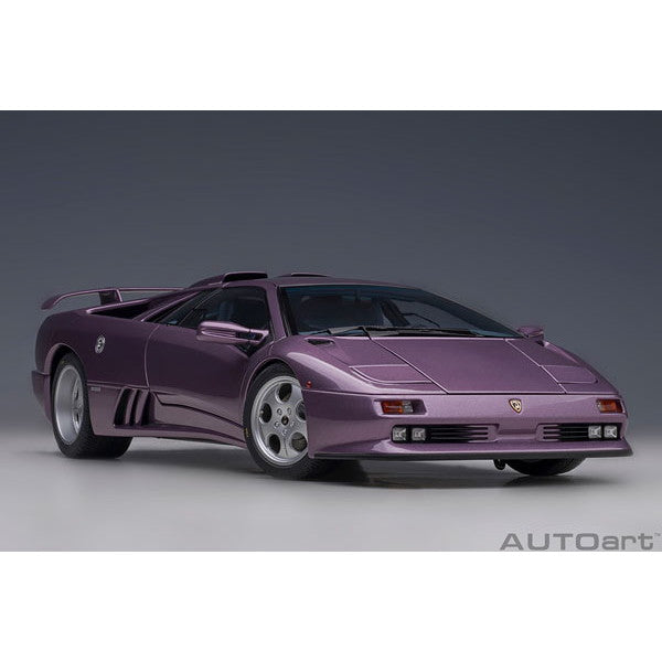 【中古即納】[MDL] (再販)オートアート・コンポジットモデルシリーズ 1/18 ランボルギーニ ディアブロ SE30 イオタ(メタリック・パープル) 完成品 ミニカー(79142) AUTOart(オートアート)(20240930)