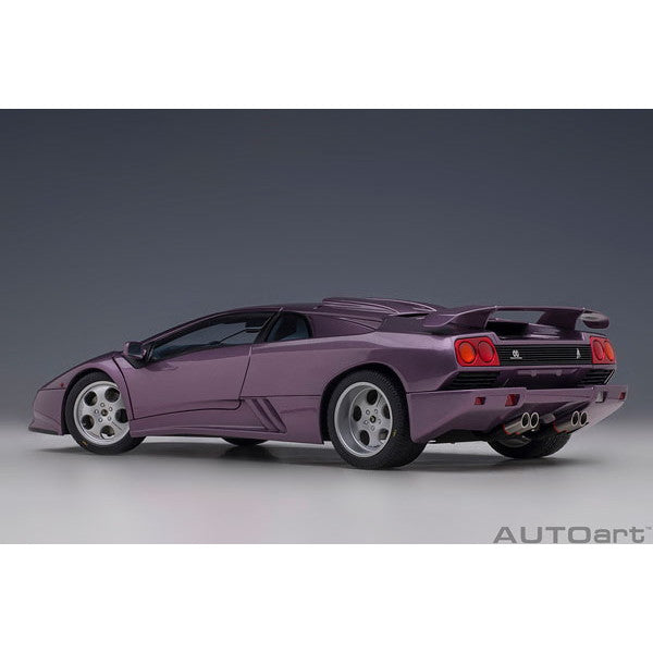 【中古即納】[MDL] (再販) オートアート・コンポジットモデルシリーズ 1/18 ランボルギーニ ディアブロ SE30 イオタ(メタリック・パープル) 完成品 ミニカー(79142) AUTOart(オートアート)(20240930)
