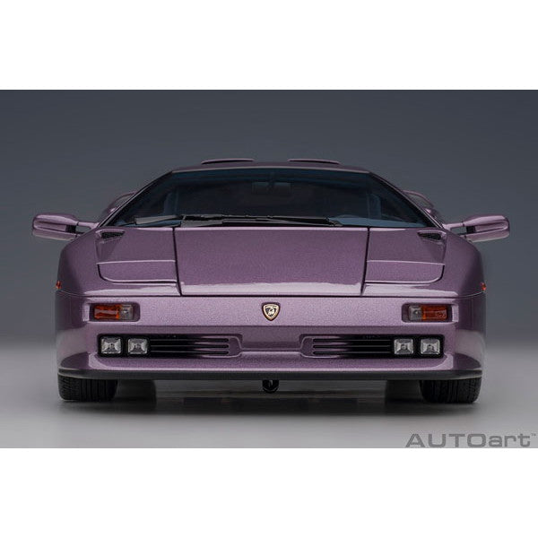 【中古即納】[MDL] (再販)オートアート・コンポジットモデルシリーズ 1/18 ランボルギーニ ディアブロ SE30 イオタ(メタリック・パープル) 完成品 ミニカー(79142) AUTOart(オートアート)(20240930)