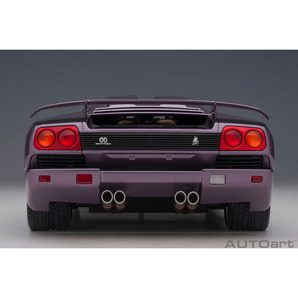 【中古即納】[MDL] (再販)オートアート・コンポジットモデルシリーズ 1/18 ランボルギーニ ディアブロ SE30 イオタ(メタリック・パープル) 完成品 ミニカー(79142) AUTOart(オートアート)(20240930)