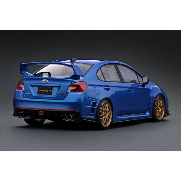 【予約安心出荷】[MDL] 1/18 SUBARU WRX(CBA-VAB) STI Blue Metallic 完成品 ミニカー(IG3609) ignition model(イグニッションモデル) (2025年3月)