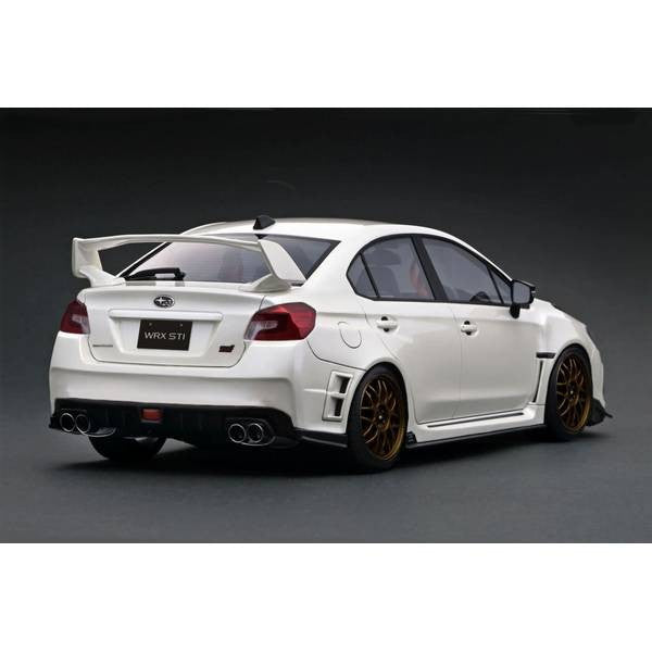 【予約安心出荷】[MDL] 1/18 SUBARU WRX(CBA-VAB) STI Pearl White 完成品 ミニカー(IG3611) ignition model(イグニッションモデル) (2025年3月)