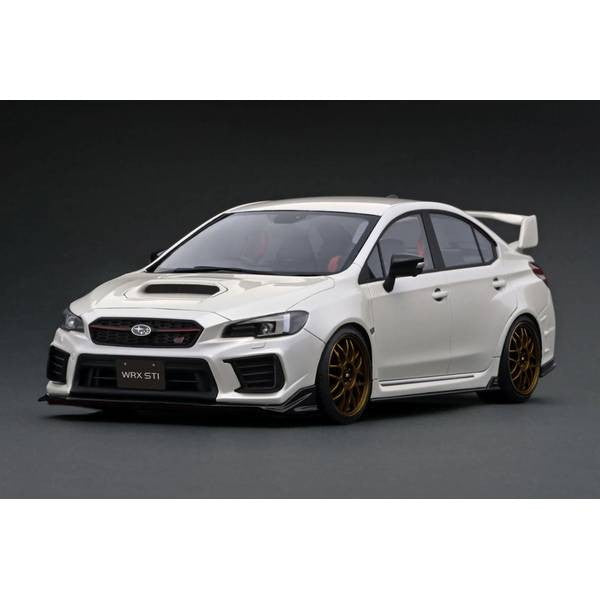 【新品】【お取り寄せ】[MDL] 1/18 SUBARU WRX(CBA-VAB) STI Pearl White 完成品 ミニカー(IG3611) ignition model(イグニッションモデル)(20250119)