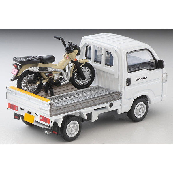 【予約安心出荷】[MDL] トミカリミテッドヴィンテージ NEO 1/64 LV-N330a ホンダ アクティ トラック バイク店仕様(白) ホンダ CT125・ハンターカブ付 完成品 ミニカー(331131) TOMYTEC(トミーテック) (2025年1月)