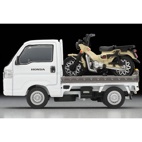 【予約安心出荷】[MDL] トミカリミテッドヴィンテージ NEO 1/64 LV-N330a ホンダ アクティ トラック バイク店仕様(白) ホンダ CT125・ハンターカブ付 完成品 ミニカー(331131) TOMYTEC(トミーテック) (2025年1月)