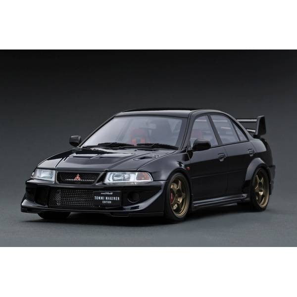 【新品】【お取り寄せ】[MDL] 1/18 Mitsubishi Lancer Evolution(ランサーエボリューション) VI GSR T.M.E(CP9A) Black 完成品 ミニカー(IG3682) ignition model(イグニッションモデル)(20250216)