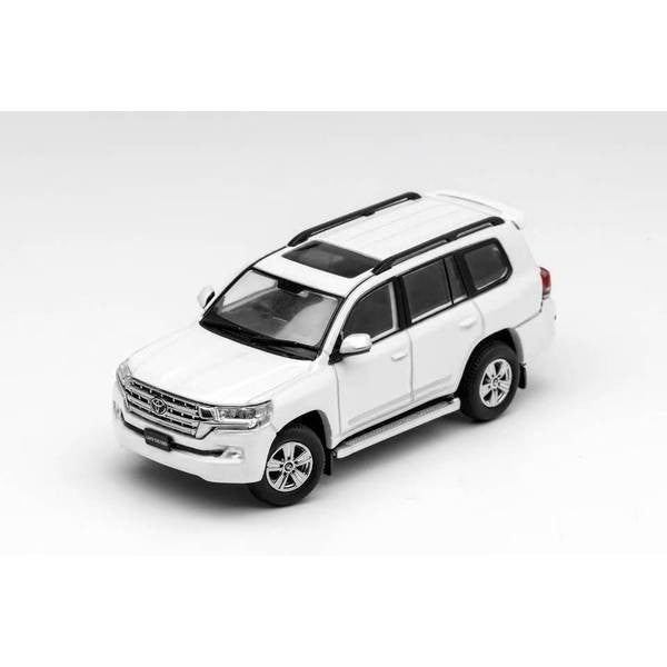 【新品即納】[MDL] 1/64 トヨタ ランドクルーザーLC200(Backpack version) RHD ホワイト 完成品 ミニカー(KS072-333) Gaincorp Products(ゲインコーププロダクツ)(20241231)