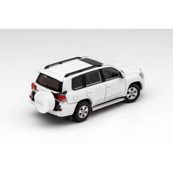【新品即納】[MDL] 1/64 トヨタ ランドクルーザーLC200(Backpack version) RHD ホワイト 完成品 ミニカー(KS072-333) Gaincorp Products(ゲインコーププロダクツ)(20241231)