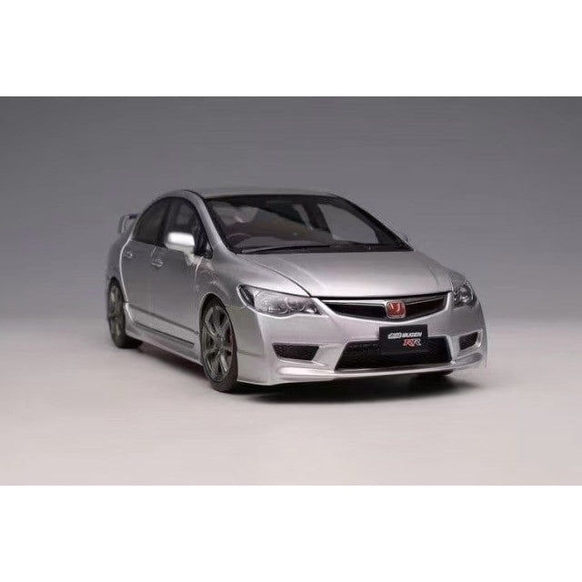 【予約安心出荷】[MDL]1/18 ホンダ Civic(シビック) Type R(FD2)2007 Early Version SUPER PLATINUM METALLIC SILVER 完成品 ミニカー(M85410) MOTORHELIX(モーターヘリックス)(2024年12月)