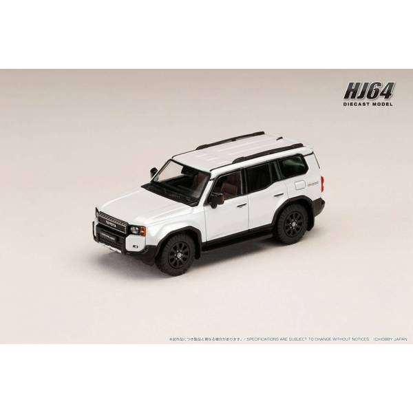 【新品即納】[MDL] 1/64 トヨタ ランドクルーザー 1ST EDITION(LHD) プラチナホワイトパールマイカ 完成品 ミニカー(HJ645081PW) ホビージャパン(20241221)