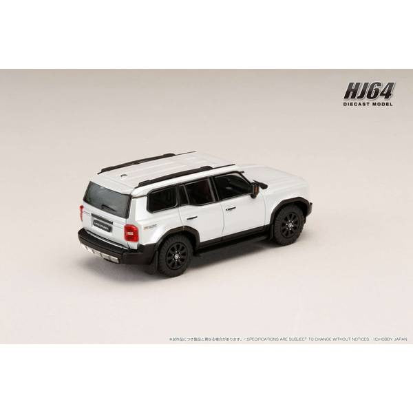 【新品即納】[MDL] 1/64 トヨタ ランドクルーザー 1ST EDITION(LHD) プラチナホワイトパールマイカ 完成品 ミニカー(HJ645081PW) ホビージャパン(20241221)