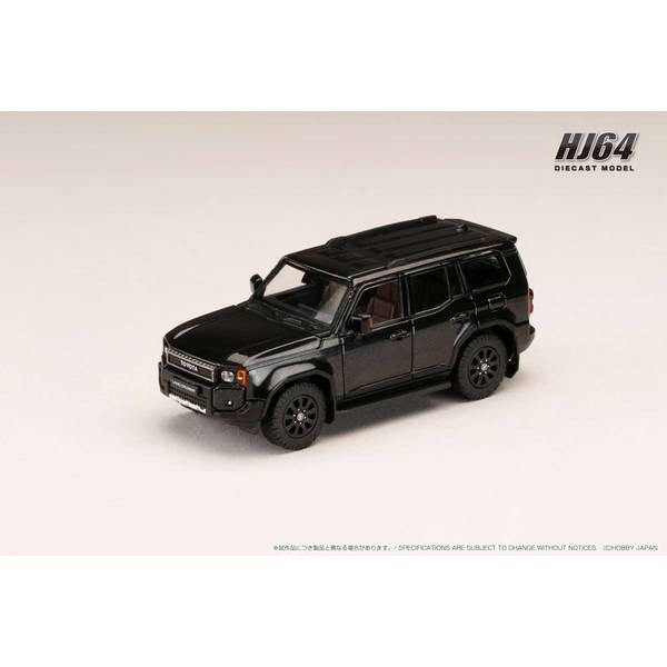【新品即納】[MDL] 1/64 トヨタ ランドクルーザー 1ST EDITION(LHD) ブラック 完成品 ミニカー(HJ645081BK) ホビージャパン(20241221)