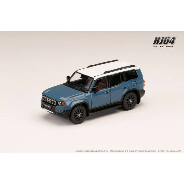 【新品即納】[MDL] 1/64 トヨタ ランドクルーザー 1ST EDITION(LHD) スモーキーブルー 完成品 ミニカー(HJ645081BLW) ホビージャパン(20241221)