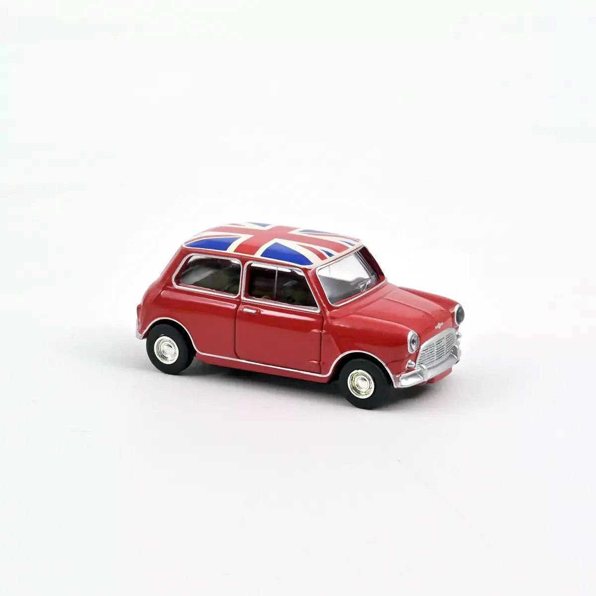 【新品即納】[MDL] (再販) 3インチ ミニクーパーS 64 タータンレッド/フラッグルーフ 完成品 ミニカー(310521) NOREV(ノレブ) (20240113)