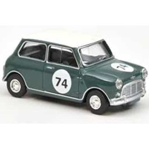 【新品即納】[MDL] (再販) 3インチ ミニクーパーS 64 アーモンドグリーン/ナンバー74 完成品 ミニカー(310525) NOREV(ノレブ) (20240113)