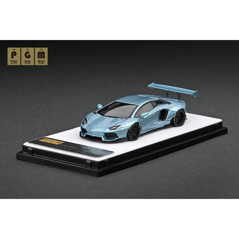【新品即納】[MDL] 1/64 LBWK LP700-4 Ice Blue 完成品 ミニカー(PGM-640411) PGM(プライベートグッズモデル) (20240915)