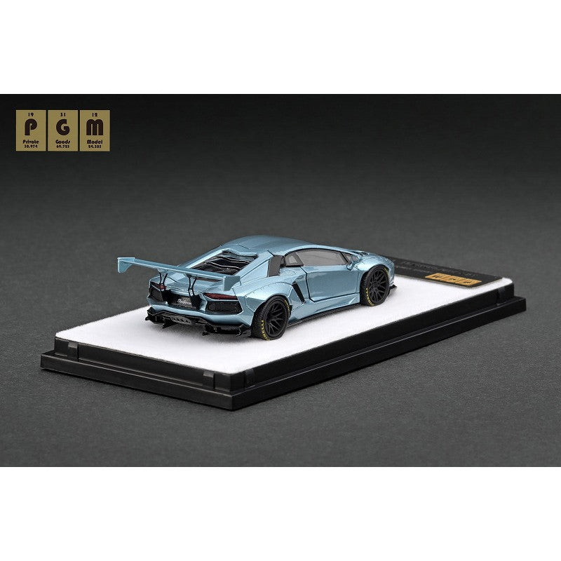 【新品即納】[MDL] 1/64 LBWK LP700-4 Ice Blue 完成品 ミニカー(PGM-640411) PGM(プライベートグッズモデル) (20240915)